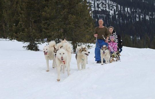 Зима в солнечной Хакасии